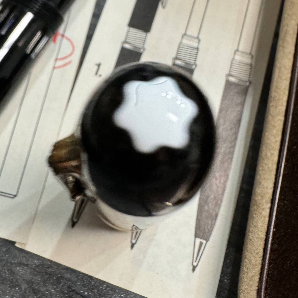 1980 Montblanc Meisterstuck 149 Fountain Pen Black Vintage, 14C 585,4810 Box - Picture 13 of 13